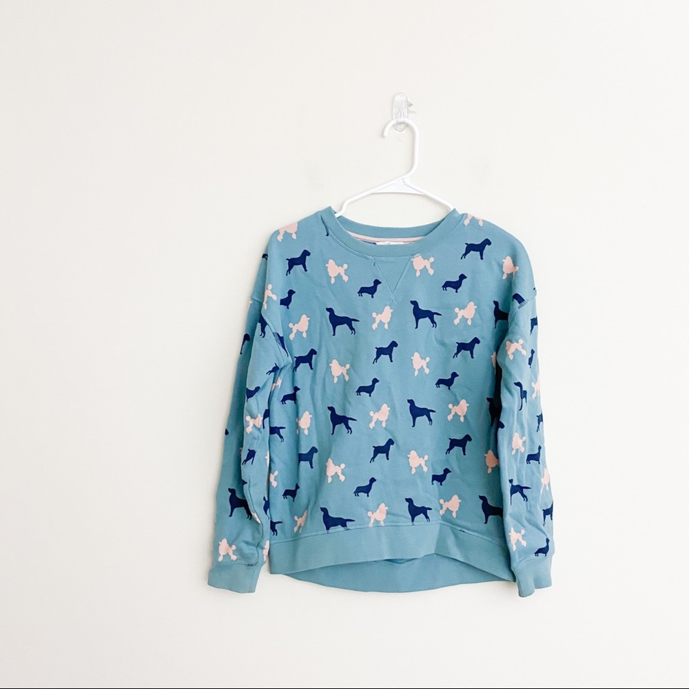Boden Dog Print Sweatshirt